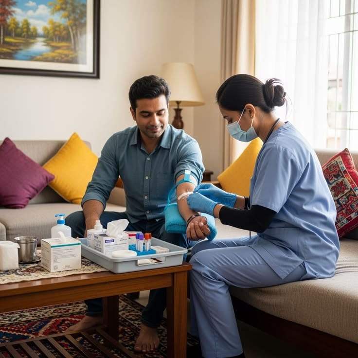 Lab Blood Test Dubai – Professional Blood Sample Collection at Home and Clinic