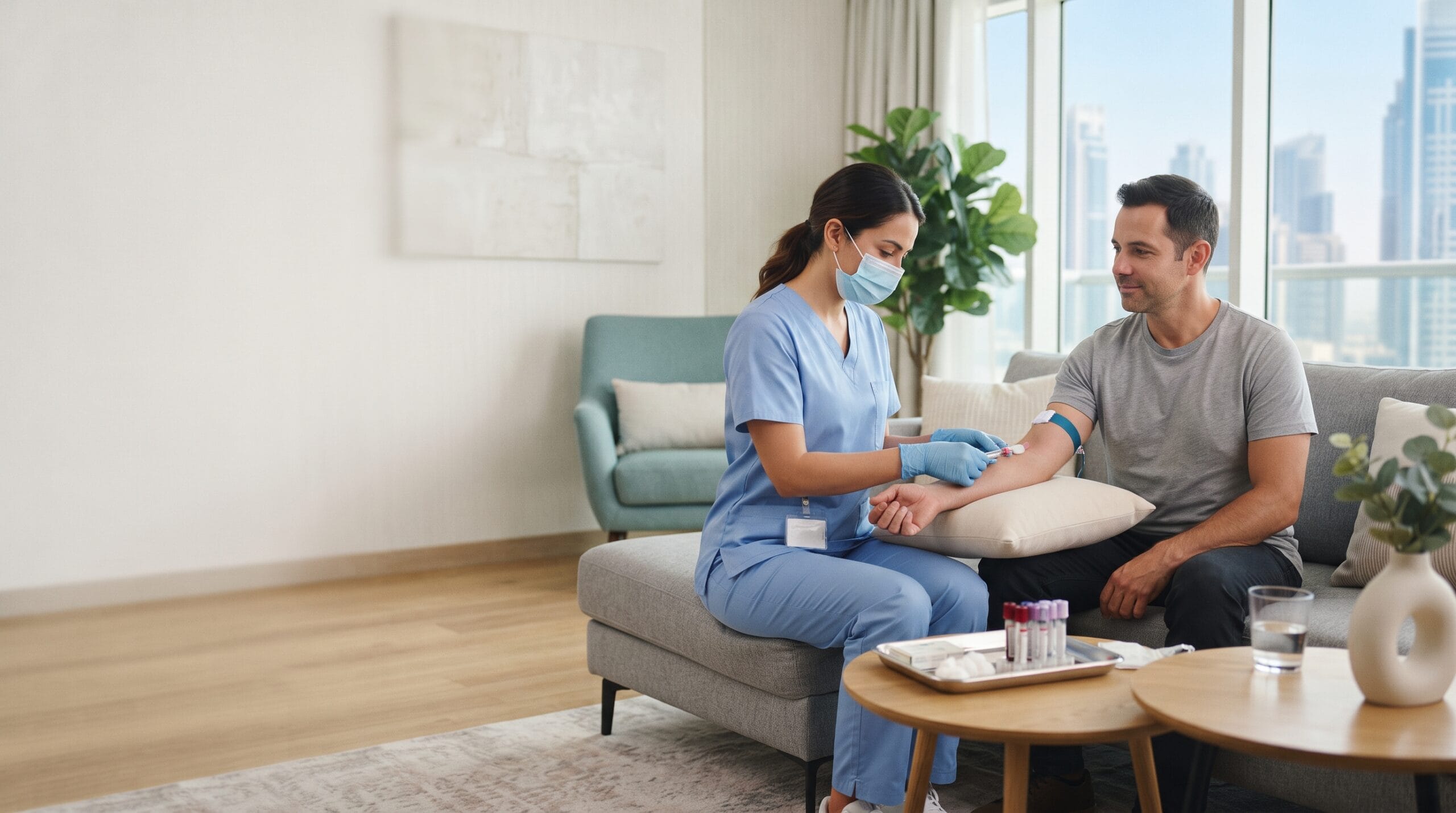 Home Blood Test Dubai
